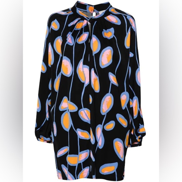 Diane Von Furstenberg Silka Dress in Magic Lights - Picture 1 of 5